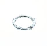 TIFFANY&CO　ティファニー　バンブーリング　シルバー925　約12.5号　約5.5g　2148103834592　【205】