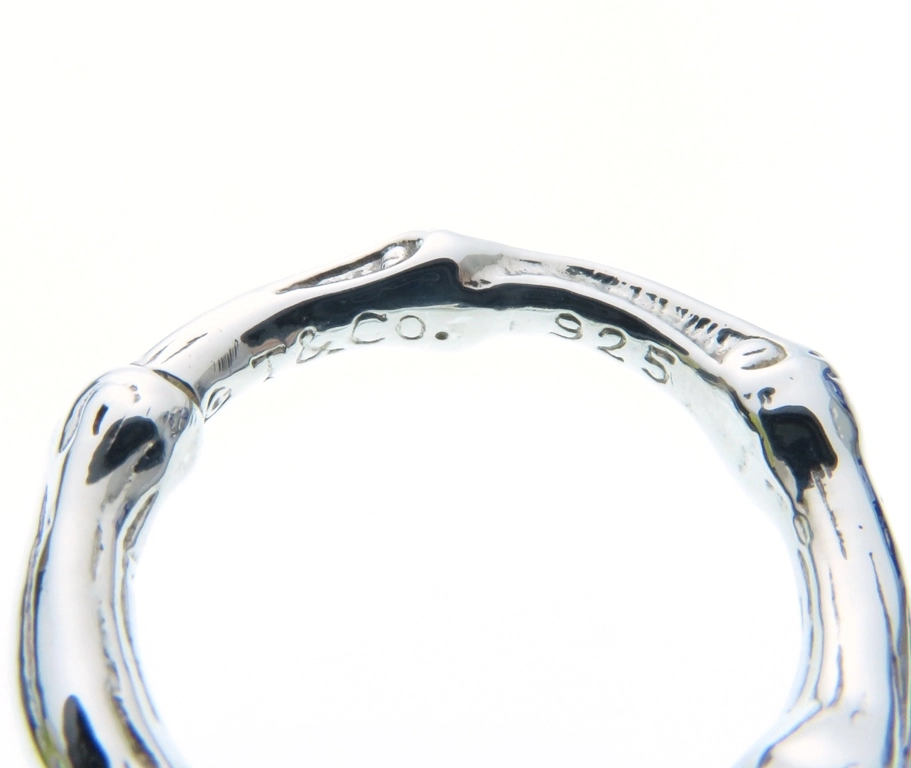 TIFFANY&CO ティファニー バンブーリング シルバー925 約12.5号 約5.5g 2148103834592 【205】