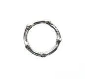 TIFFANY&CO　ティファニー　バンブーリング　シルバー925　約12.5号　約5.5g　2148103834592　【205】