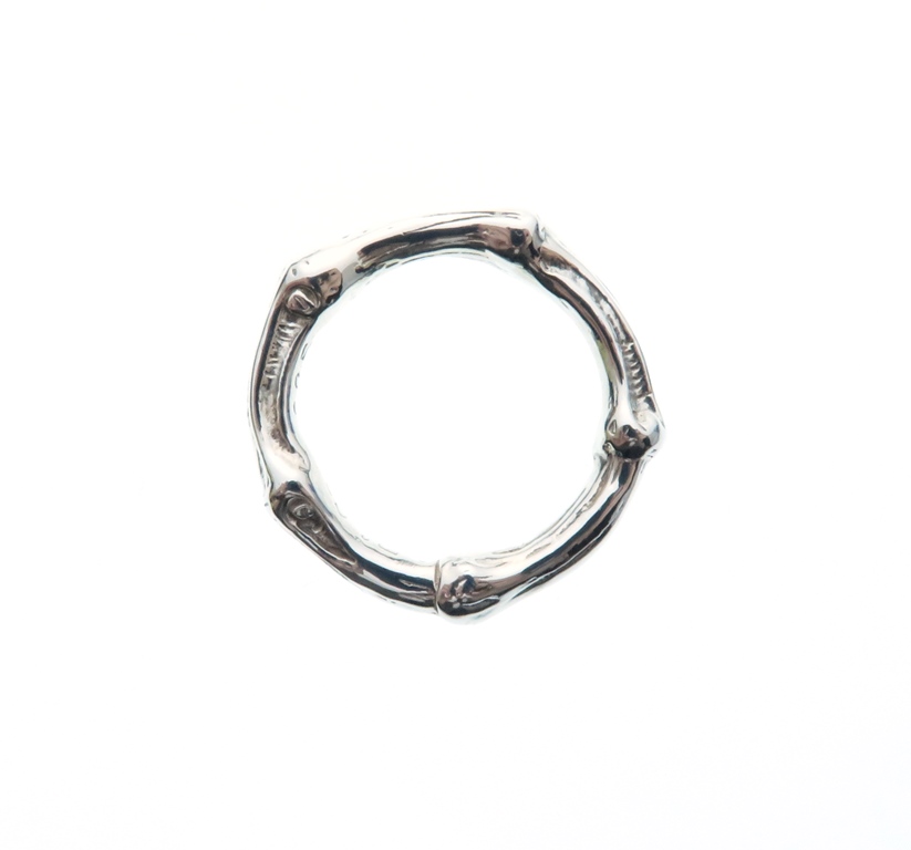 Tiffany & Co. 925 Silver Ziegfeld Black Onyx Daisy Ring Sz