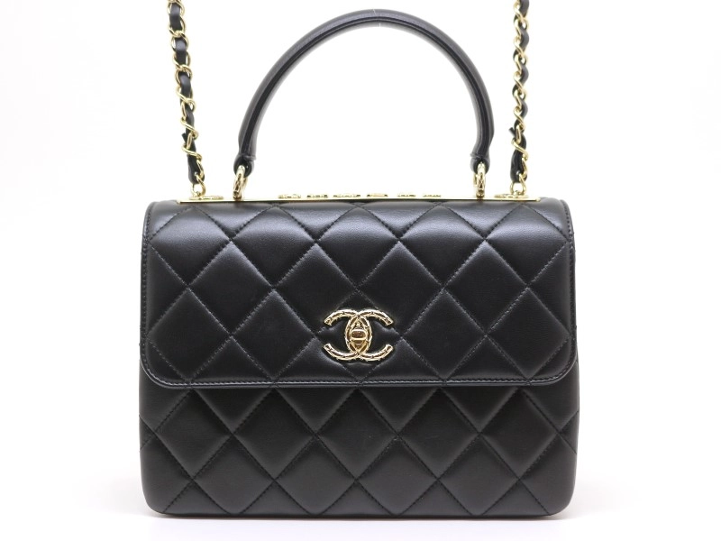 CHANEL シャネル トレンディCC トップハンドルフラップバッグ