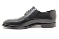LOUIS VUITTON　ルイヴィトン　革靴　ミニスター・ライン ダービー　ビジネスシューズ　メンズ8　約26.5cm　ブラック　レザー　2019年　参考価格\126,500-　1A5V0V　（2148103258282）【200】