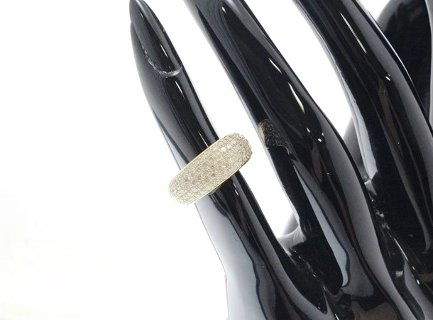JEWELRY ノンブランド ジュエリー リング K18 イエローゴールド ダイヤモンド 0.90カラット 4.9g 5号【473】