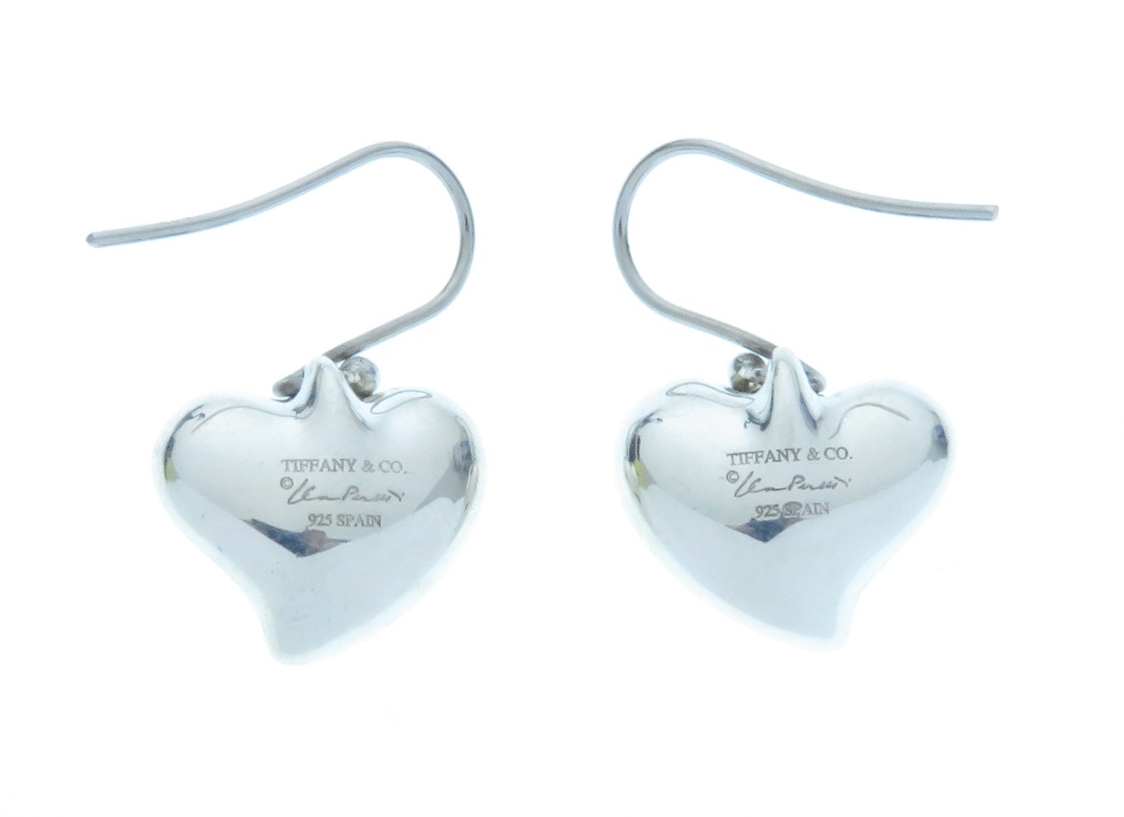 TIFFANY&CO ティファニー カーブドハートピアス レディース