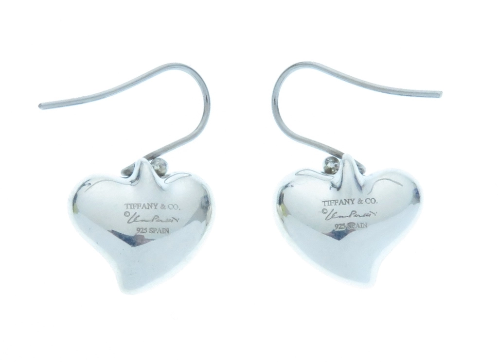 TIFFANY&CO　ティファニー　カーブドハートピアス　レディース　シルバー925　約6.3g　2148103834646　【205】