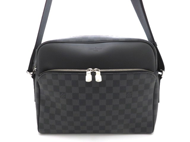 ルイヴィトン デイトンMM ショルダーバッグ ダミエグラフィット N41409 LOUIS VUITTON ルイヴィトン ショルダーバッグ デイトンMM ダミエ