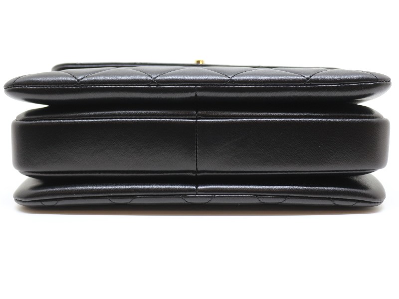 CHANEL シャネル トレンディCC トップハンドルフラップバッグ ブラック