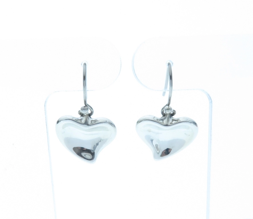 TIFFANY&CO　ティファニー　カーブドハートピアス　レディース　シルバー925　約6.3g　2148103834646　【205】