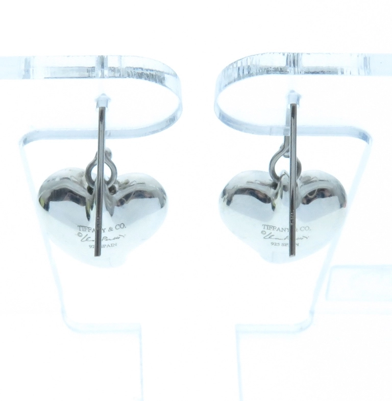 TIFFANY&CO　ティファニー　カーブドハートピアス　レディース　シルバー925　約6.3g　2148103834646　【205】