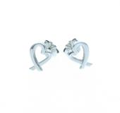 TIFFANY & CO　ティファニー　ラビングハートピアス　ラヴィングハートピアス　シルバー925　約1.5g　2148103834639　【205】