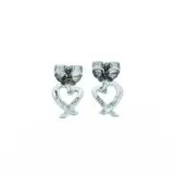 Tiffany & Co. ティファニー　ラビングハート ピアス シルバー　銀 ティファニー Tiffany & Co. ピアス ラビングハート ハート