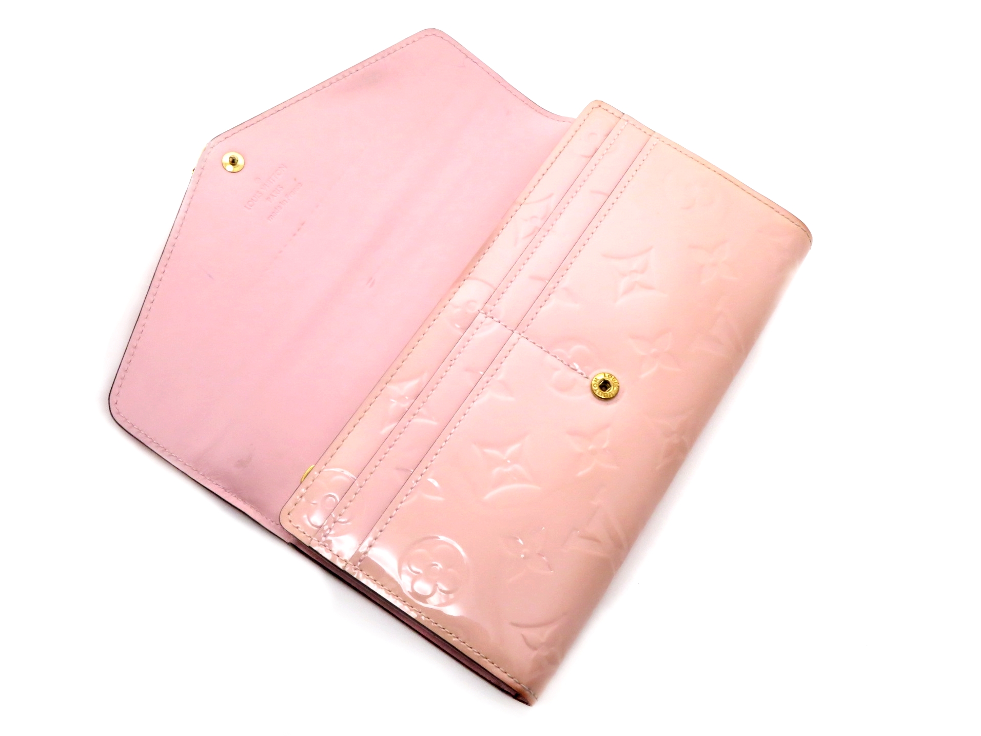 Louis Vuitton ポルトフォイユ・サラ ローズ・バレリーヌ ルイ ヴィトン エピ ポルトフォイユ サラ M61216 ローズバレ