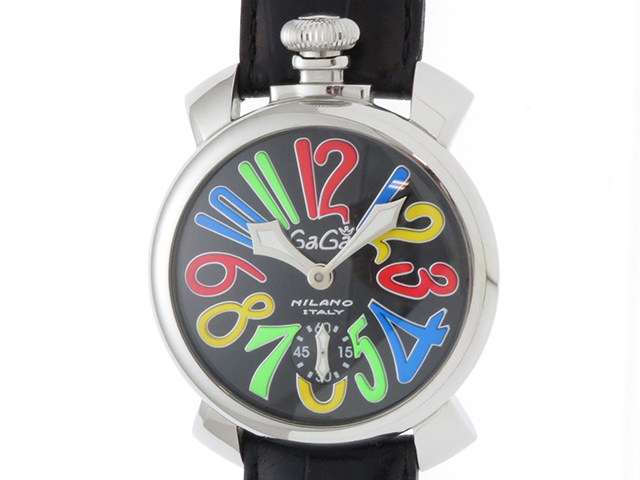 日本限定 GAGA MILANO ガガミラノ SS マヌアーレ 48mm 時計 - www ...