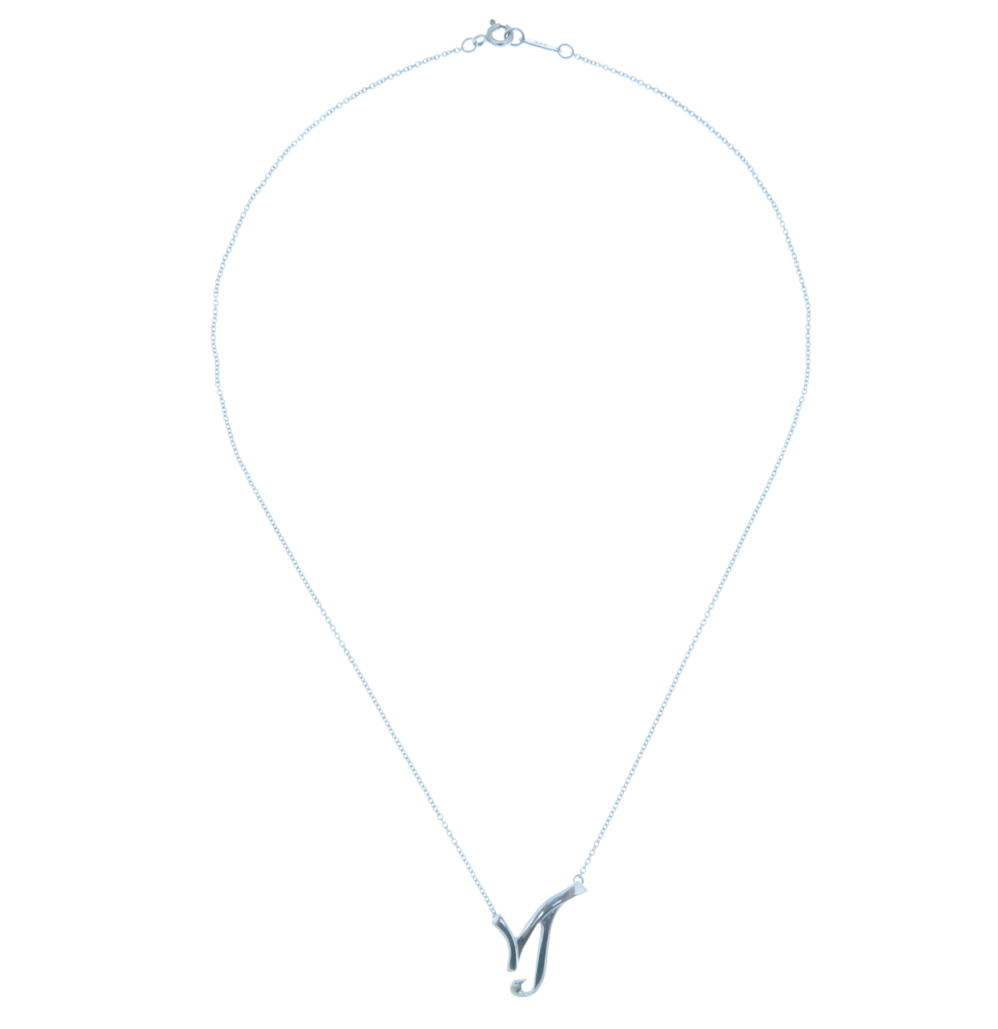 TIFFANY&CO ティファニー ネックレス 山羊座NC/SV/2.4g【431