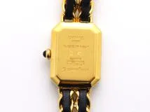 CHANEL シャネル プルミエールSサイズ H0001 GP/レザー 【471】 Y の  