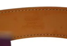 HERMES エルメス ブレスレット コリエドシアン24 エバーカラー アネモネ/ゴールド色金具 T2サイズ D刻印【472】SJ