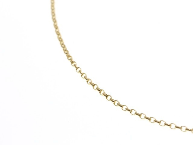 JEWELRY ノンブランド ジュエリー チェーンネックレス K18 イエローゴールド 3.7g【473】