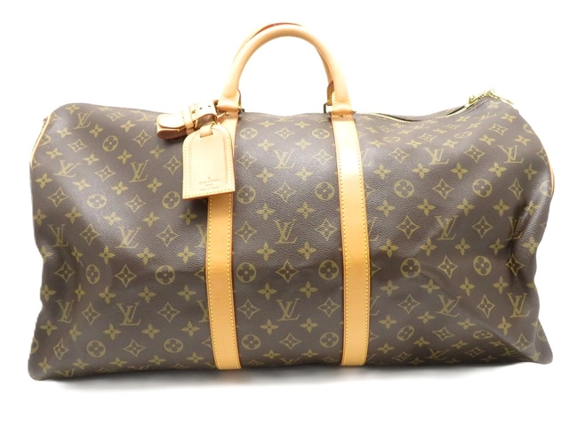 未使用ルイヴィトン　louis vuittonキーポルバンドリエール55 LOUIS VITTON ルイヴィトン キーポル・バンドリエール55