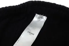 CELINE セリーヌ スウェットパンツ メンズS ブラック コットン 2Z056052H （2143000675835）【200】