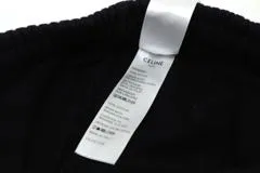 CELINE セリーヌ スウェットパンツ メンズS ブラック コットン 2Z056052H （2143000675835）【200】