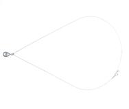 4℃　ヨンドシ―　ネックレス　PT850　ダイヤモンド　約2.3g　約42cm　2146000420627　【205】
