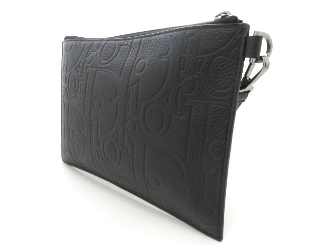 Dior ディオール クラッチバッグセカンドバッグ A5 ポーチ カーフ