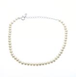 JEWELRY　ノンブランドジュエリー　貴金属・宝石　ブレスレット　シルバー925　パール　約5.3g　約23cm　2148600011052　【205】