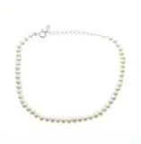 JEWELRY　ノンブランドジュエリー　貴金属・宝石　ブレスレット　シルバー925　パール　約5.3g　約23cm　2148600011052　【205】