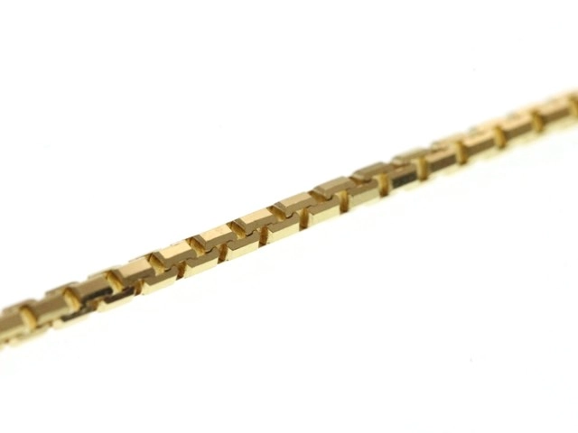 UNOAERRE ウノアエレ チェーンネックレス K18 イエローゴールド 5.3g【473】