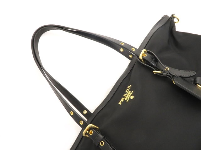 PRADA 【お取り寄せ】 プラダ ショルダーバッグ TESSUTO+SPAZZOL