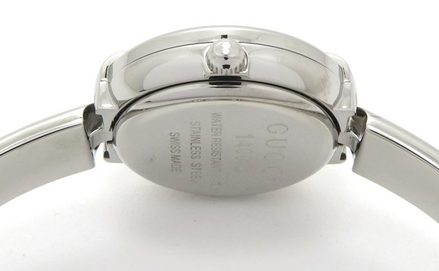 GUCCI グッチ シェル文字盤1400 L 時計 楽天市場】[中古] グッチ 1400L バングルウォッチ クォーツ