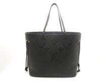 LOUIS VUITTON　ルイヴィトン　バッグ　ネヴァーフルMM　モノ・アンプラント　ノワール　M45685　2147100460124　【437】