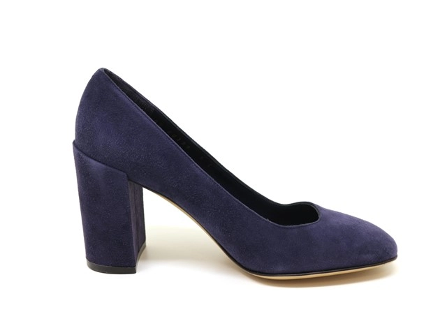 Salvatore Ferragamo　サルヴァトーレ・フェラガモ　パンプス　レディース5　パープル　スエード　AREZZO85 　214340021887　【432】