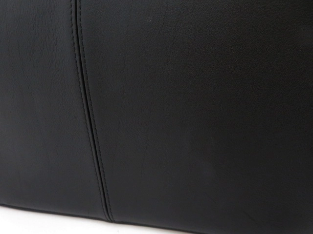 CELINE セリーヌ 2WAY トリフォルド トライフォールド クラッチバッグ ブラック レザー【473】