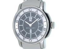 BVLGARI　ブルガリ　時計　ソロテンポ　ST29S　レディース　クオーツ　SS　黒文字盤【431】2148103902147