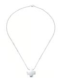 TIFFANY＆CO　ティファニー　ローマンクロス　ネックレス　シルバー　約12.7g　約41cm　2148103863219　【205】