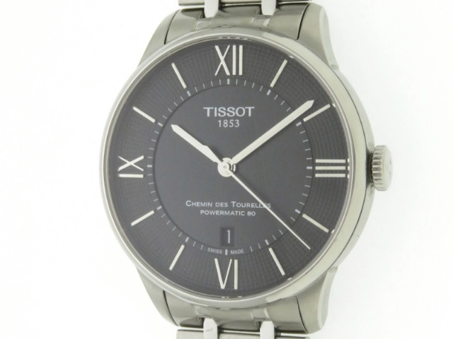 TISSOT ティソ 時計 シュマンデトゥレル T099407A ブラック文字盤 