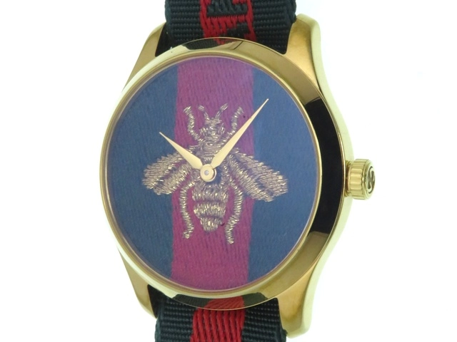 GUCCI グッチ Gタイムレス メンズ腕時計 クォーツ 126.4 【431