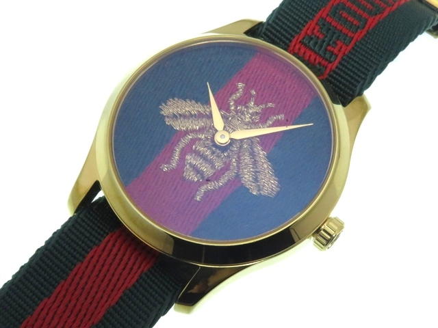 GUCCI　グッチ　Ｇタイムレス　メンズ腕時計　クォーツ　126.4　【431】　2148103926990