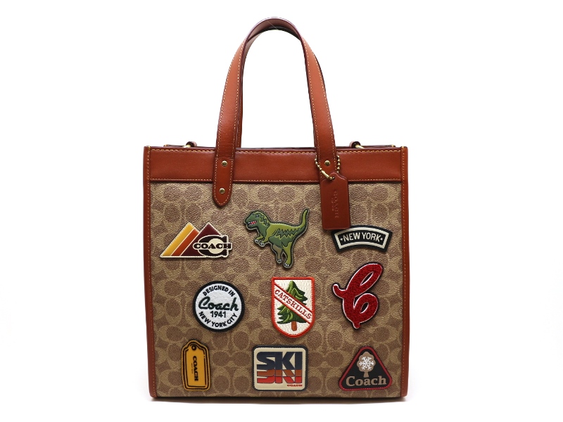COACH コーチ 2wayバッグ フィールドトートシグネチャー