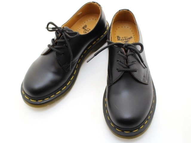 Dr.Martens ドクターマーチン 靴 1461 3ホール シューズ レディース4(約23.5～24.0cm) ブラック カーフ  参考定価：\25,300- 10085001 （2146000388569） 【200】 の購入なら「質」の大黒屋（公式）