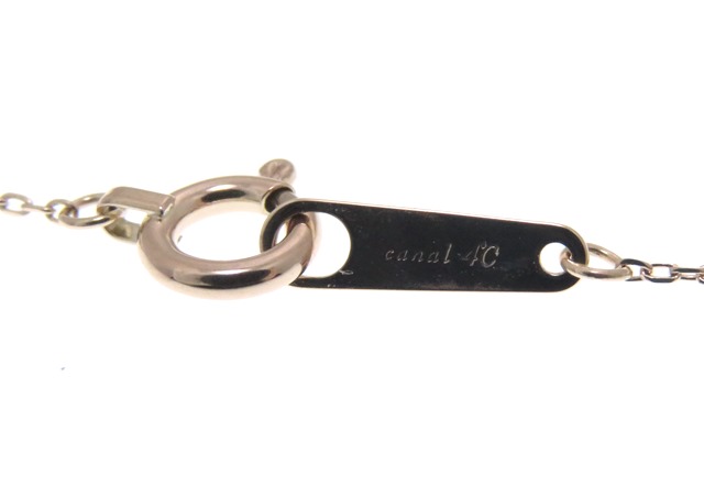 canal4℃ カナルヨンドシー 貴金属・宝石 ネックレス K10ピンク canal4℃ カナルヨンドシー 貴金属・宝石 ネックレス K10ピンク