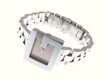 GUCCI グッチ 3600L SS ミラー文字盤 ブラウン クォーツ