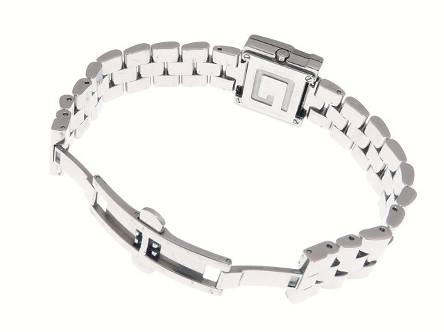 GUCCI グッチ 3600L SS ミラー文字盤 ブラウン クォーツ レディース腕時計【431】