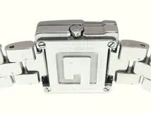 GUCCI　グッチ　3600L　SS　ミラー文字盤　ブラウン　クォーツ　レディース腕時計【431】