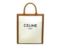 CELINE セリーヌ ハンドバッグ バーティカル カバ スモール ホワイト