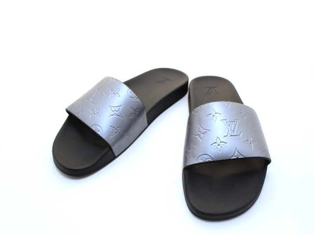 Louis Vuitton シェイク・ライン サンダル 34.5 ブラック 7008_0.jpg
