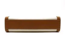 CELINE　セリーヌ　ハンドバッグ　バーティカル　カバ　スモール　ホワイト　キャンバス／レザー　192082　2120000334382　【200】【中古】【大黒屋】