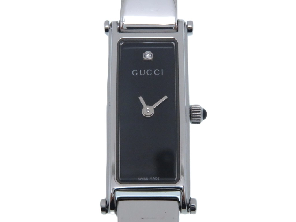 GUCCI グッチ バングルウォッチ 1PD 1500L クォーツ レディース