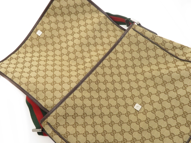 GUCCI グッチ　メッセンジャーバッグ　GG キャンバス 楽天市場】【バッグ】GUCCI グッチ GGキャンバス ショルダー